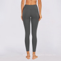 Newest High Waisted Full Length Pants Yoga Leggings With Pockets For Women Workout Yoga Leggings Set